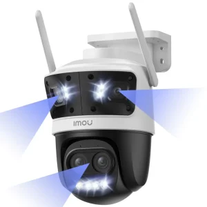 [PoE+ 2.4/5G Wi-Fi 6] Cruiser Pano Z à 4 objectifs  5MP (zoom 12×) + 2×4MP